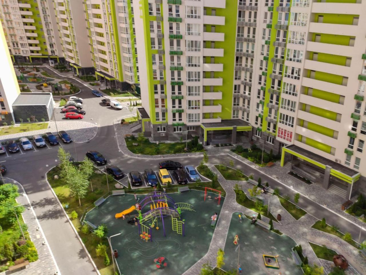 Petrovdom Apartments 78-170 In Rc Nivki Park, 67А Beresteiskyi Avenue كييف المظهر الخارجي الصورة